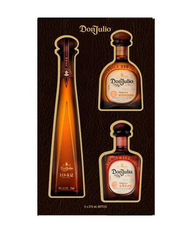Don Julio Tequila Collection: 1942, Reposado, and Añejo 3 Pack