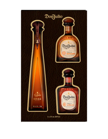 Don Julio Tequila Collection: 1942, Reposado, and Añejo 3 Pack
