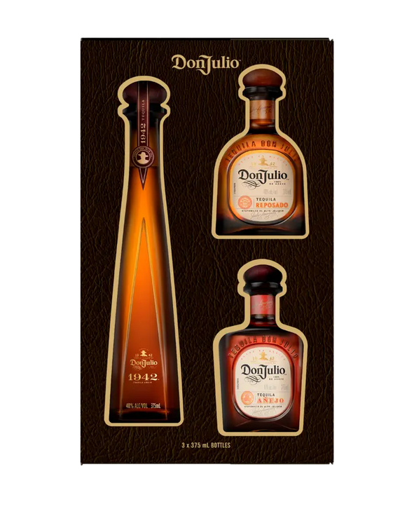 Don Julio Tequila Collection: 1942, Reposado, and Añejo 3 Pack