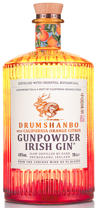 Drumshanbo Gunpowder Irish Gin with Californian Orange Citrus