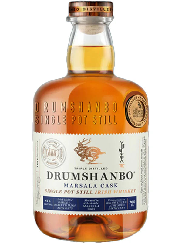 Drumshanbo Marsala Cask Single Pot Still Irish Whiskey