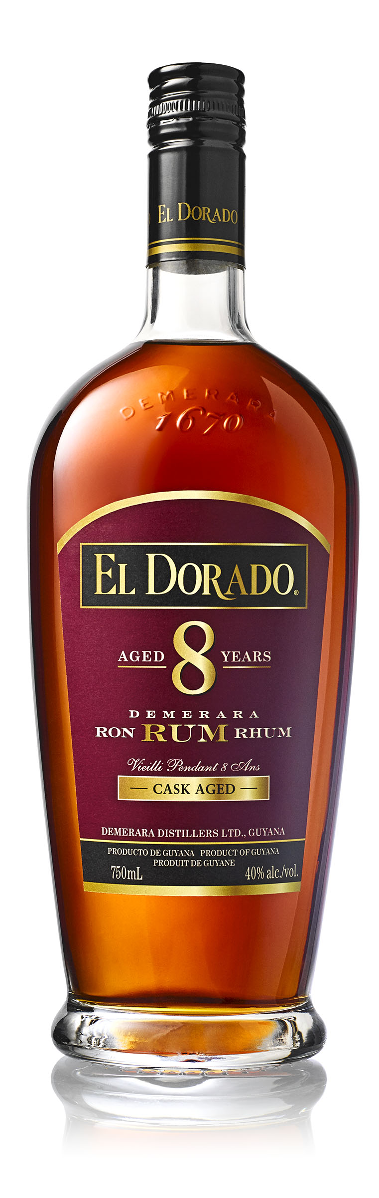 El Dorado Rum Aged 8 Years