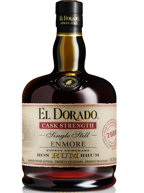 El Dorado Rum Cask Strength Single Still Enmore 2009