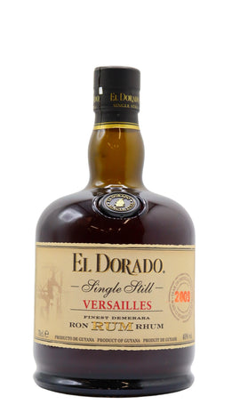El Dorado Rum Single Still Versailles 2009