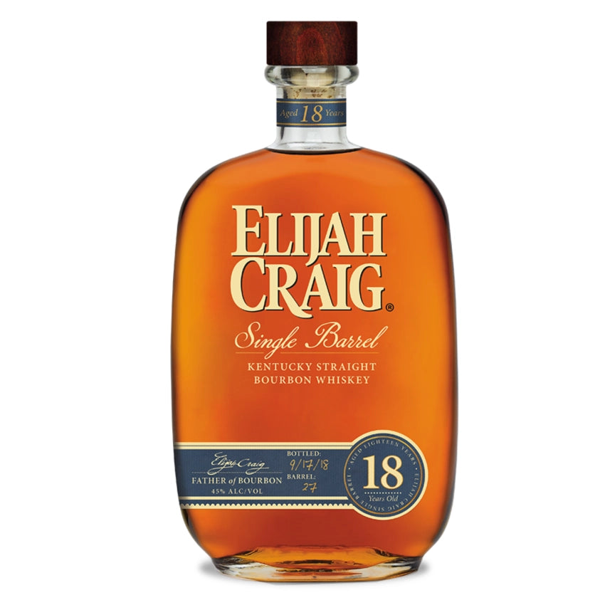 Elijah Craig 18 Year Old Single Barrel
