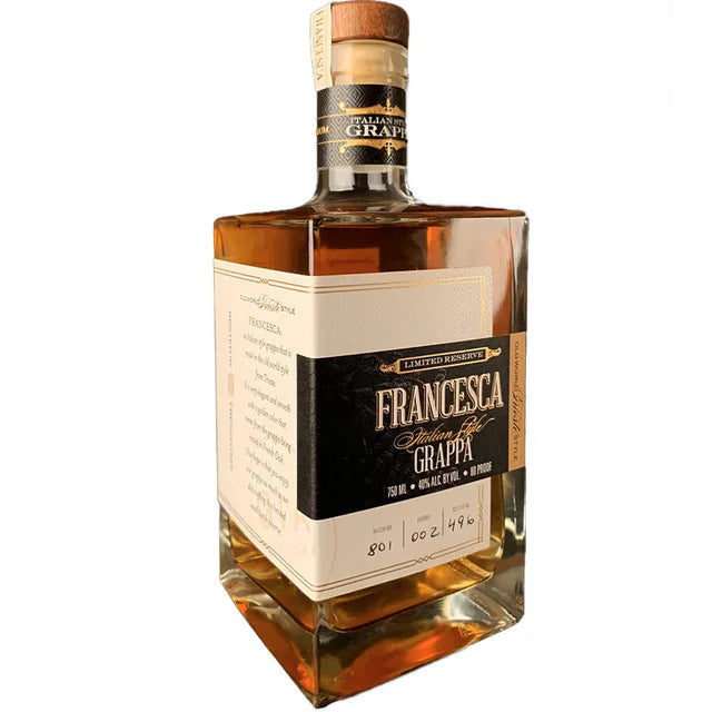 Francesca Limited Reserve Italian Style Grappa