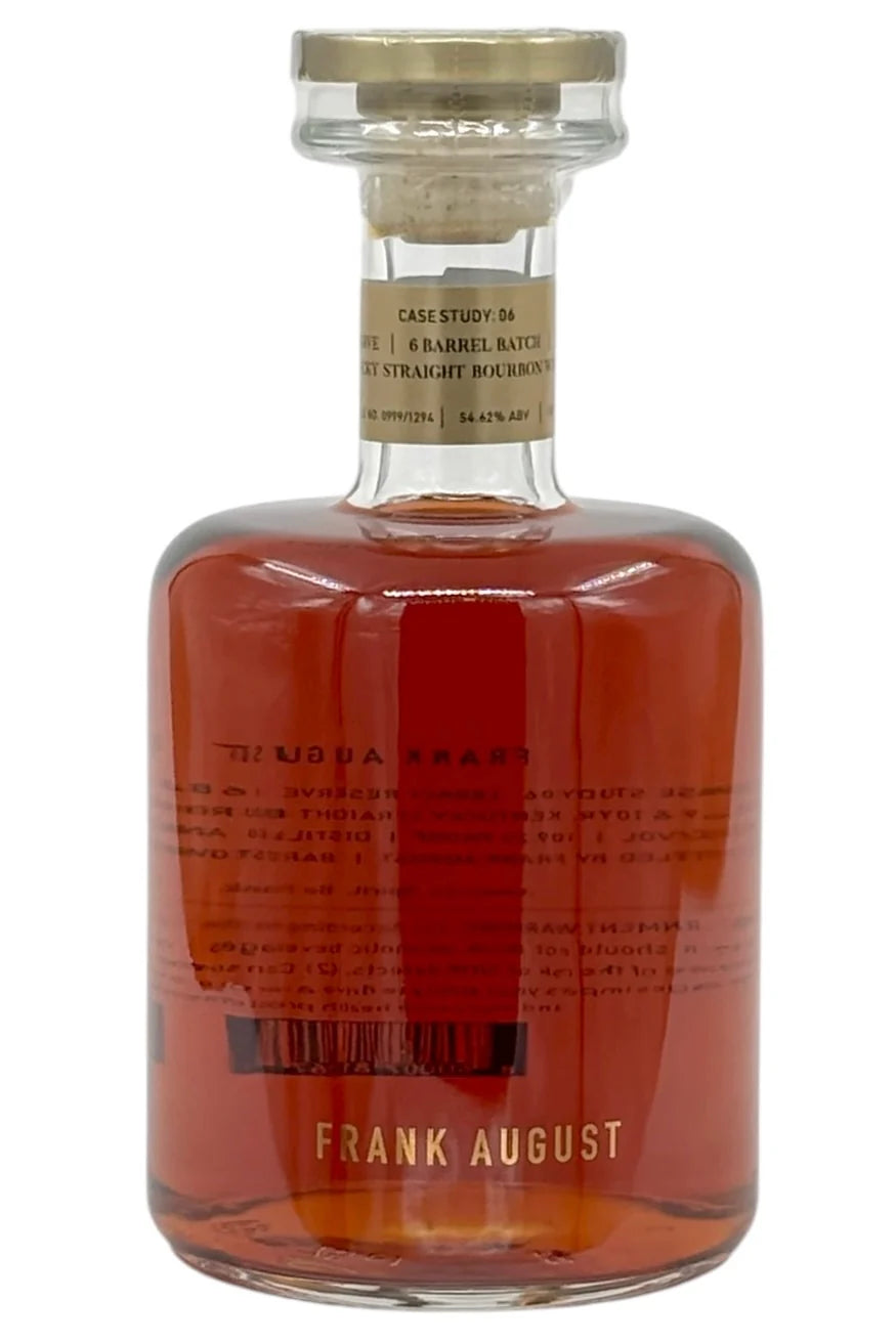 Frank August Case Study 06 Legacy Reserve Bourbon