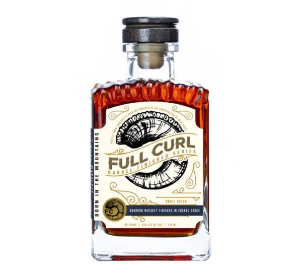 Full Curl Bourbon Whiskey Finished in Cognac Casks