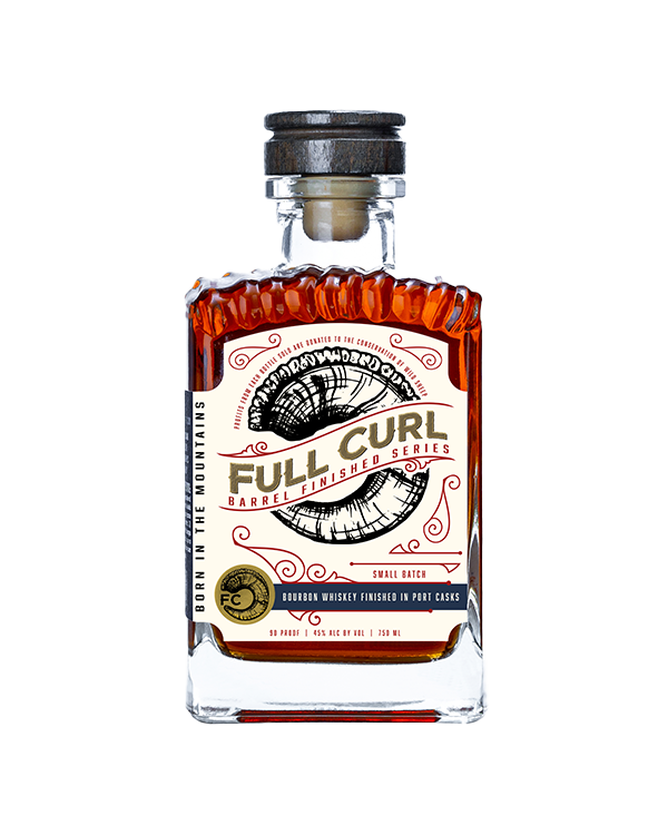 Full Curl Bourbon Whiskey Finished in Port Casks