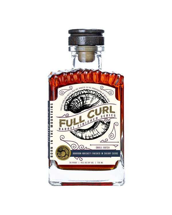 Full Curl Bourbon Whiskey Finished in Sherry Casks