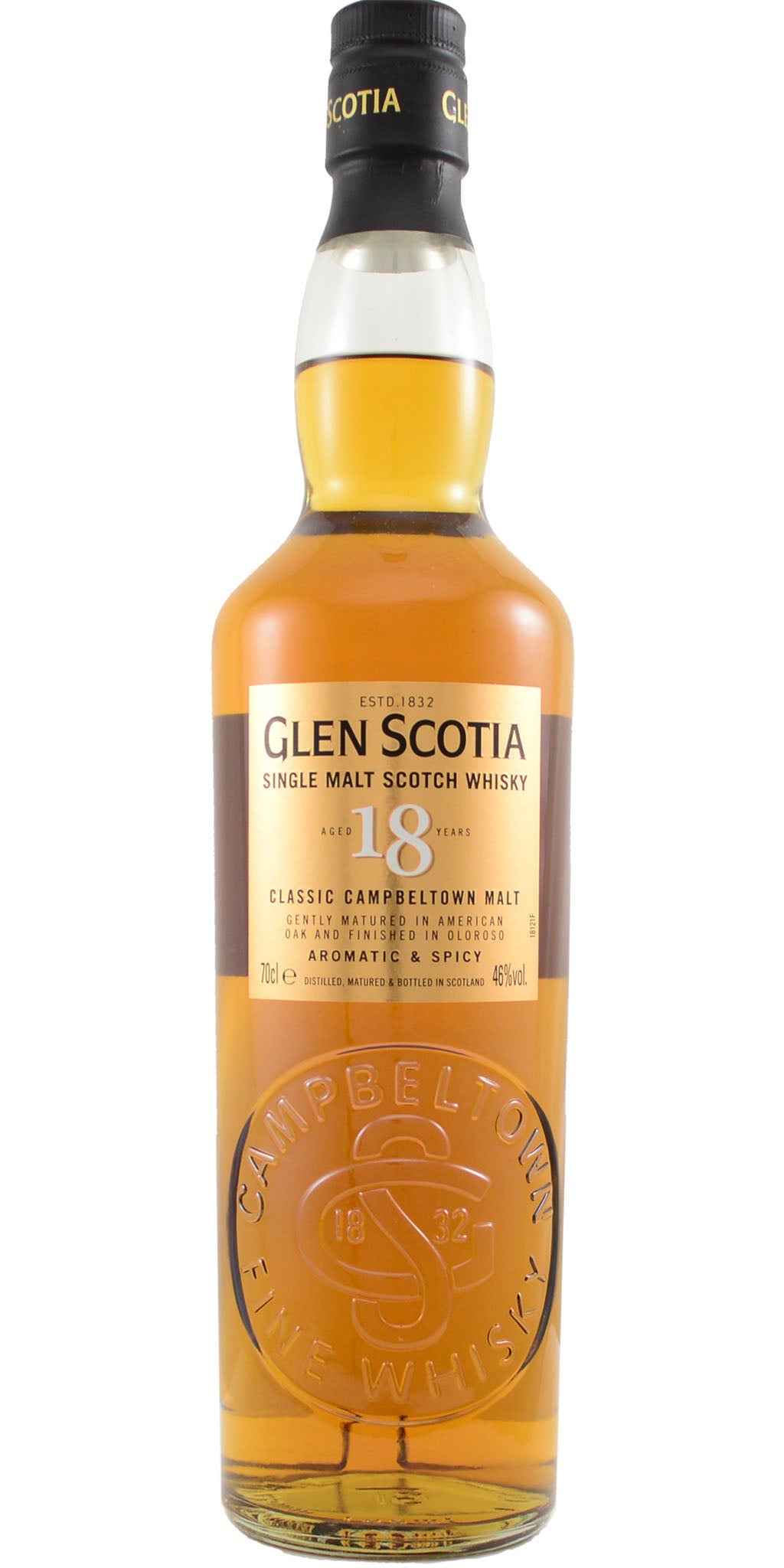 Glen Scotia 18 Year Single Malt Whisky