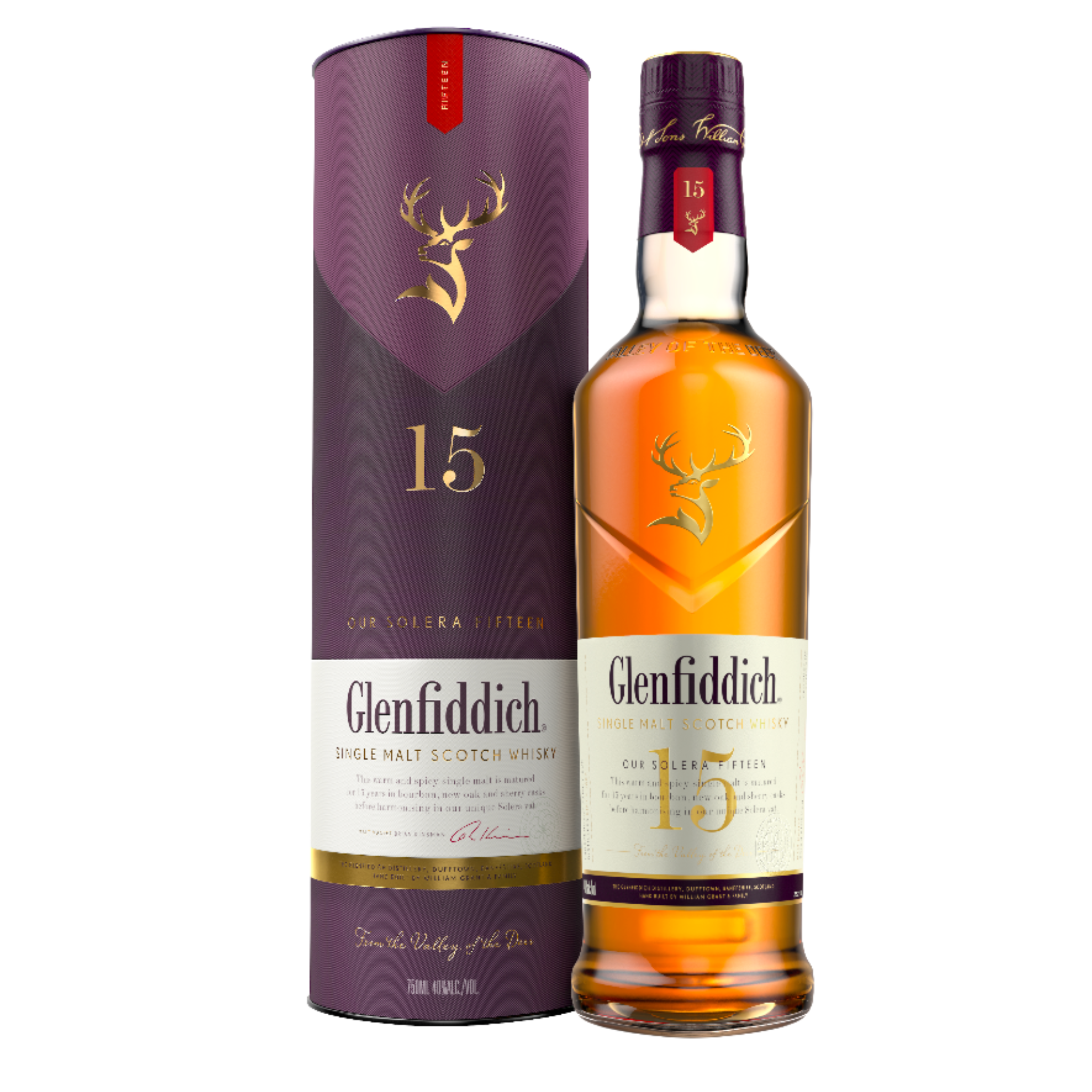 Glenfiddich 15年 700ml 6本セット未開栓 Glenfiddich 15 Year Old Solera