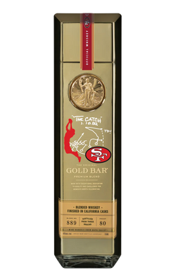 Gold Bar 49ers The Catch Limited Edition Blended American Whiskey