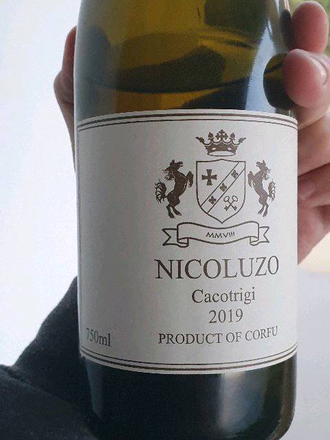 Nicoluzo Cacotrigi Dry White Wine 2021 750ml %