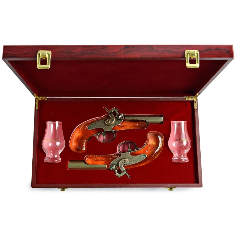 H. Deringer Bourbon Whiskey Pistol Set