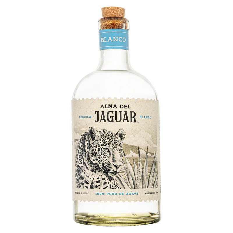 Experience Alma del Jaguar Tequila Blanco—the pure essence of Jalisco. Crafted with 100% blue Weber agave, its crisp, smooth notes are perfect for sipping or cocktails.