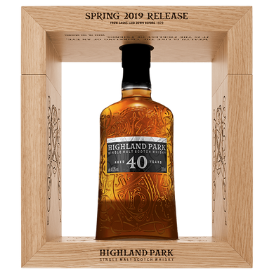 Highland Park 40 Year Old Spring 2019 Release