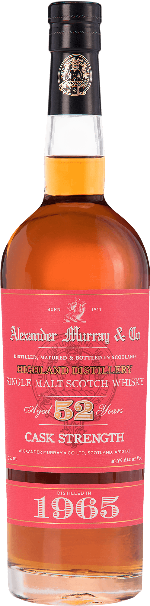 Alexander Murray & Co Highland Distillery 52 Year