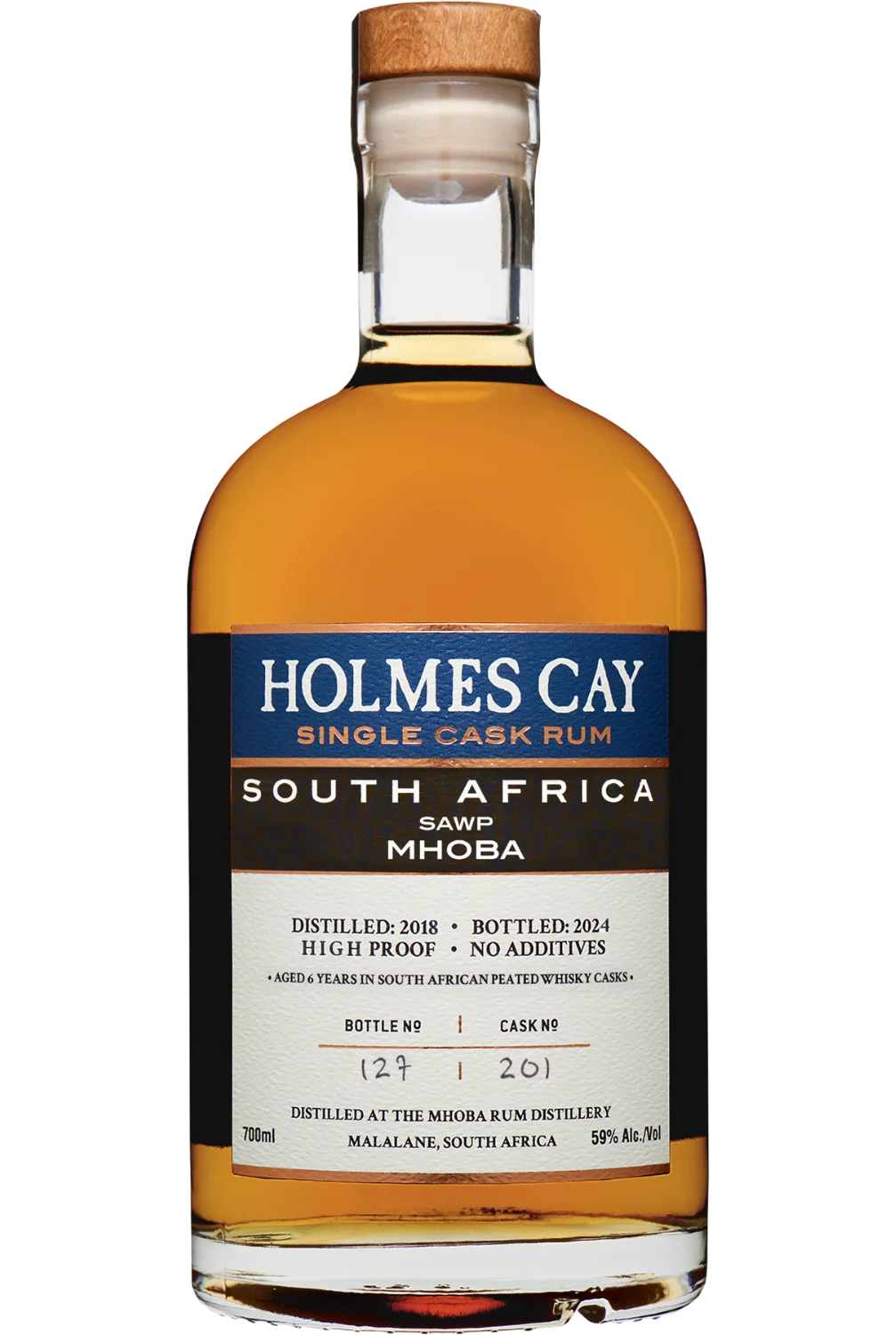 Holmes Cay Rum South Africa MHOBA SAWP