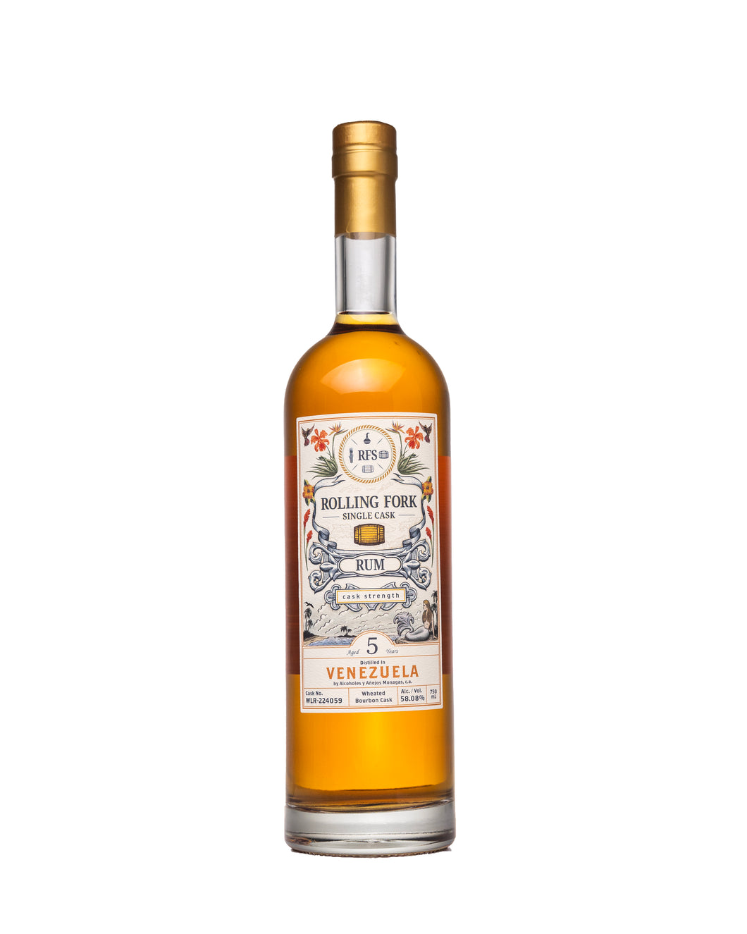 Rolling Fork 5 Year Cask Strength Rum