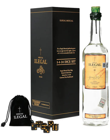 Ilegal Mezcal Joven Espadin Dice Kit