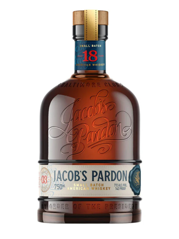 Jacob's Pardon 18 Year Recipe No. 3 Small Batch American Whiskey