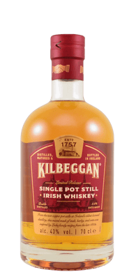 Kilbeggan Single Pot Irish Whiskey