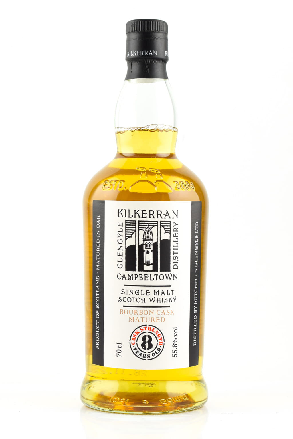Kilkerran 8 Year Bourbon Cask Matured