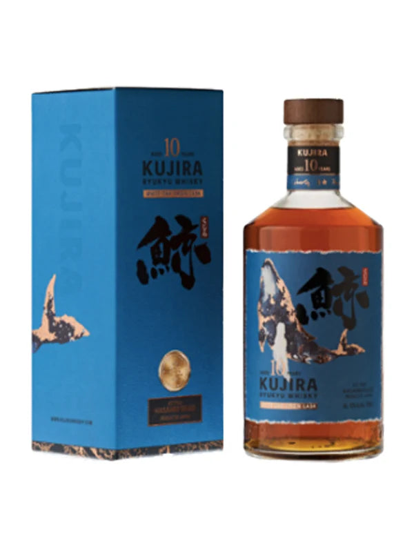 Experience Kujira Ryukyu 10 Years Old whisky, crafted from 100% Indica rice and aged 10 years in Okinawa. Smooth, complex, and uniquely Japanese.  