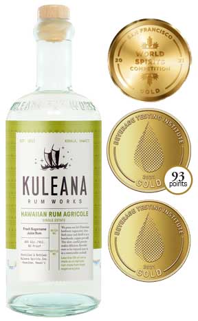 Kuleana Rum Works Hawaiian Rum Agricole