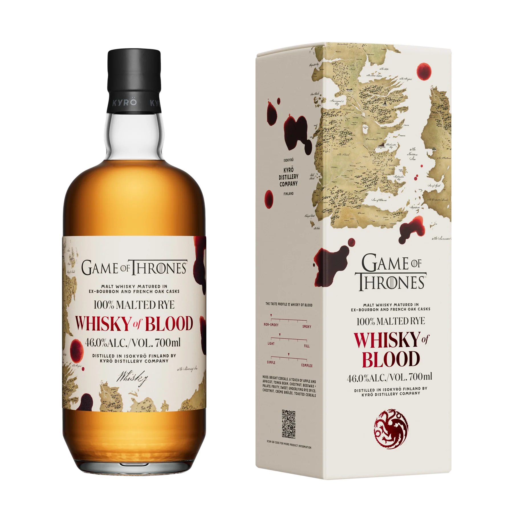 Game of Thrones x Kyrö: Whisky of Blood