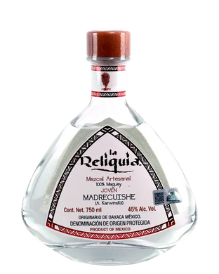 La Reliquia Mezcal Artesanal Joven Madrecuishe