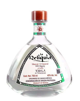 La Reliquia Mezcal Artesanal Joven Tobala