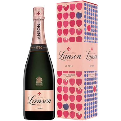 Lanson Le Rosé Fruit Market Edition Champagne