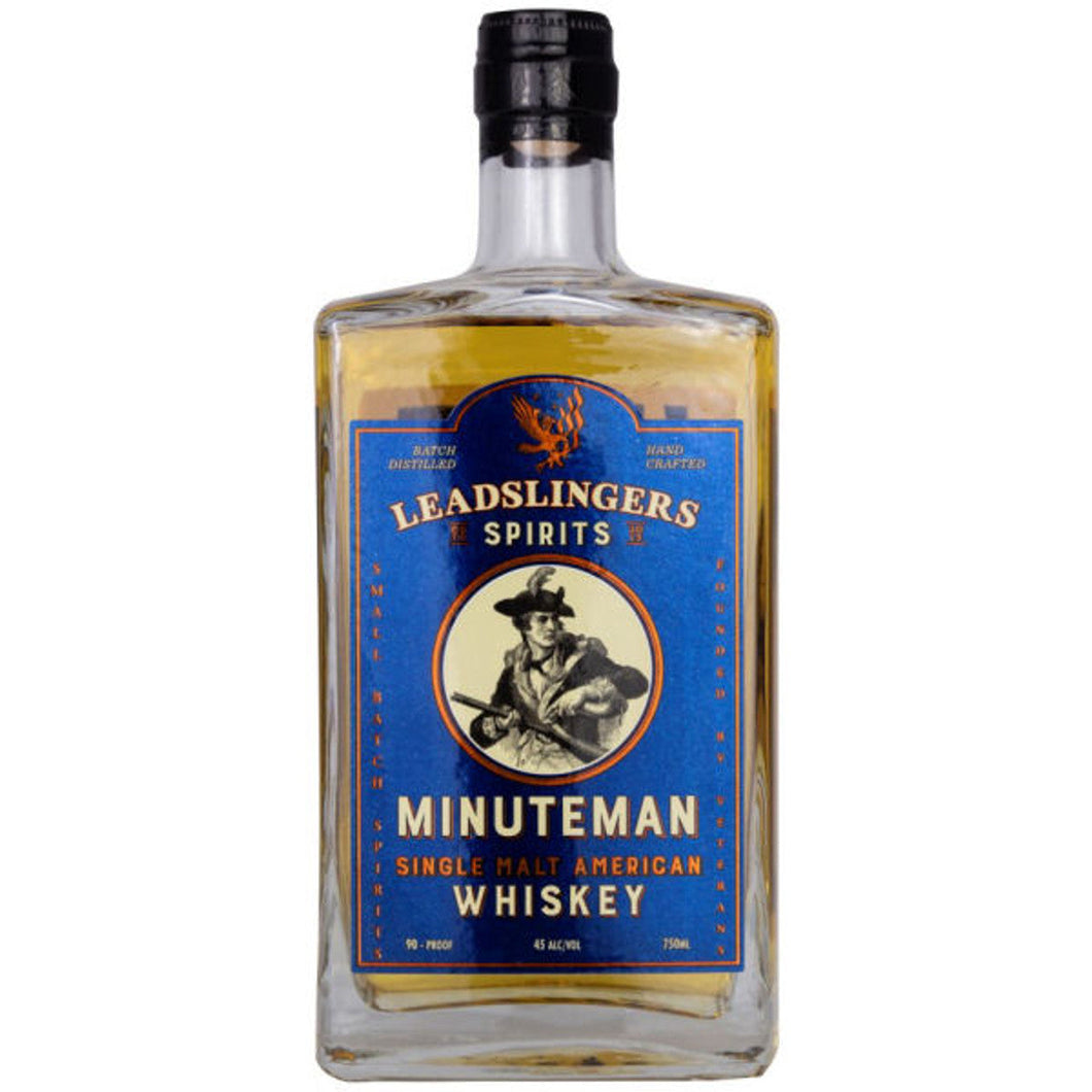 Leadslingers Minuteman Single Malt Whiskey