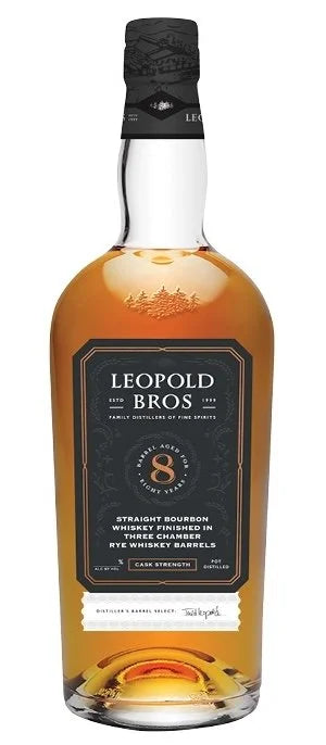 Leopold Bros 8 Year Cask Strength Bourbon