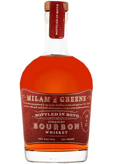 Milam & Greene Straight Bottled in Bond Bourbon