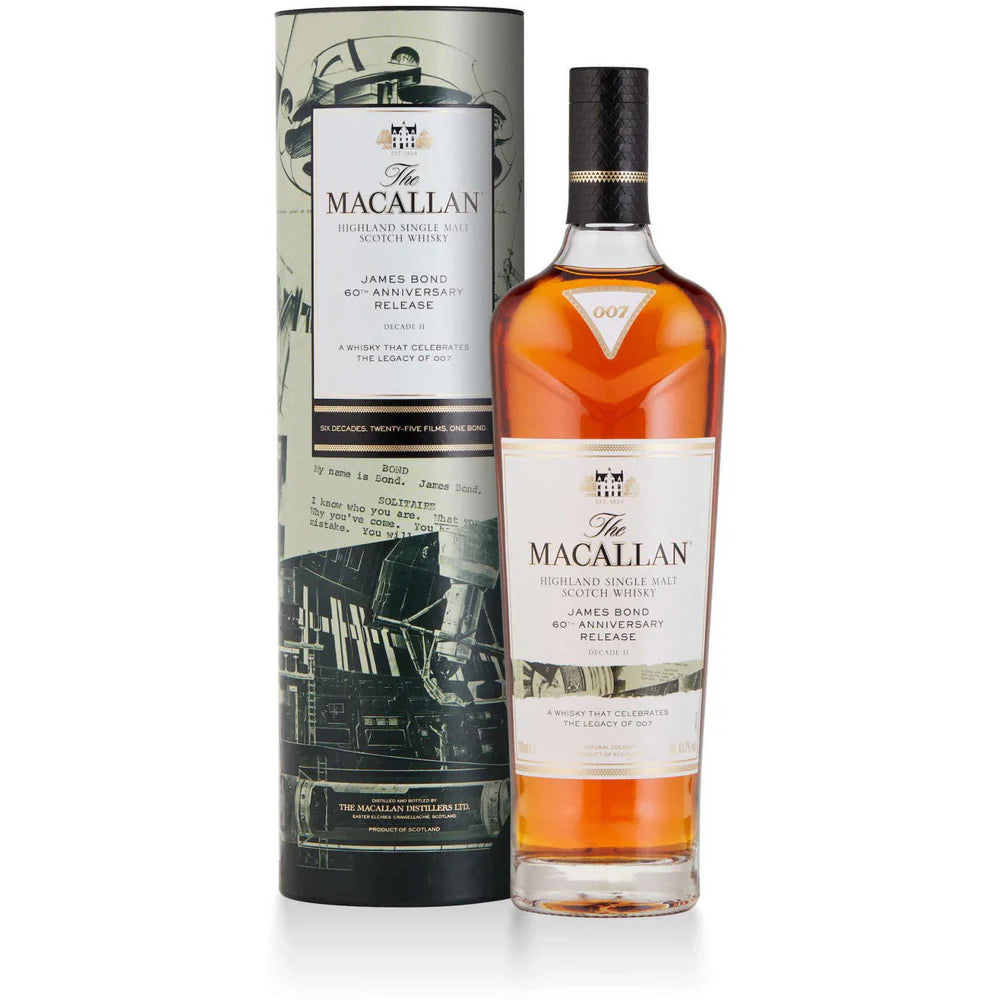 The Macallan James Bond 60th Anniversary Release Decade II