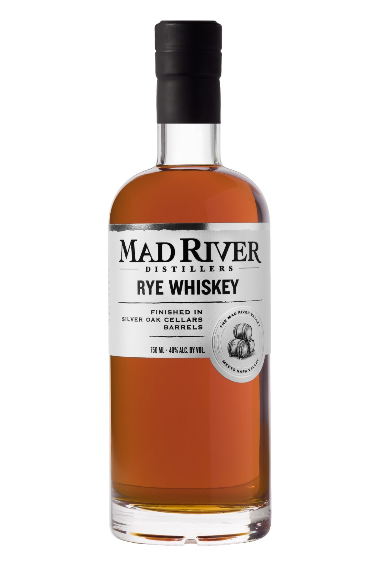 Mad River Silver Oak Cellars Finished Rye Whiskey