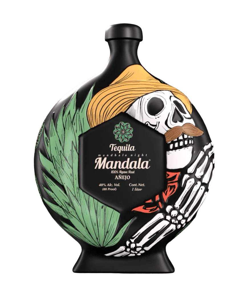 Mandala Tequila Añejo Dia De Los Muertos 
