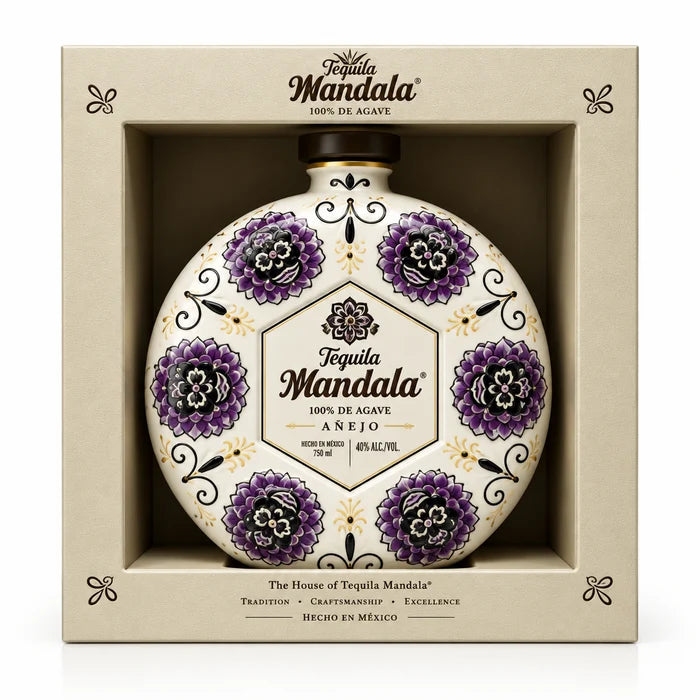 Mandala Tequila Extra Añejo Dia De Los Muertos 