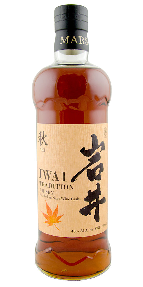 Mars Shinshu Iwai Tradition Napa Wine Casks Finished Japanese Whisky