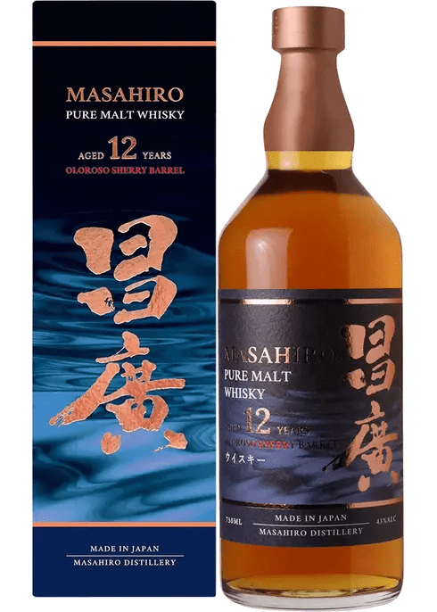Masahiro Pure Malt 12 Year Sherry Barrel Whisky