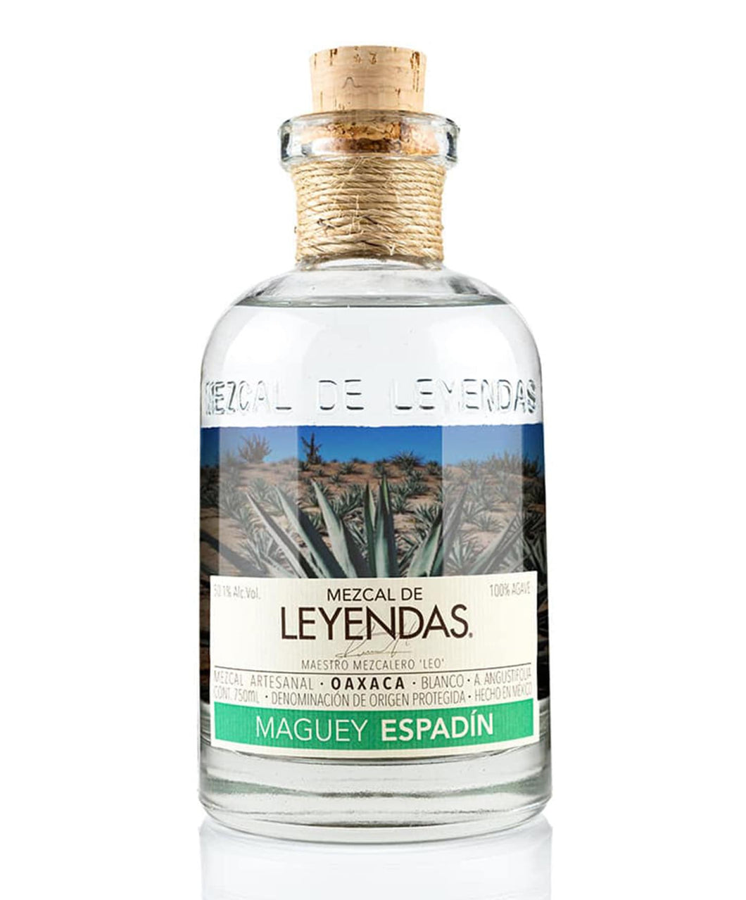 Mezcal de Leyendas Maguey Espadin Oaxaca