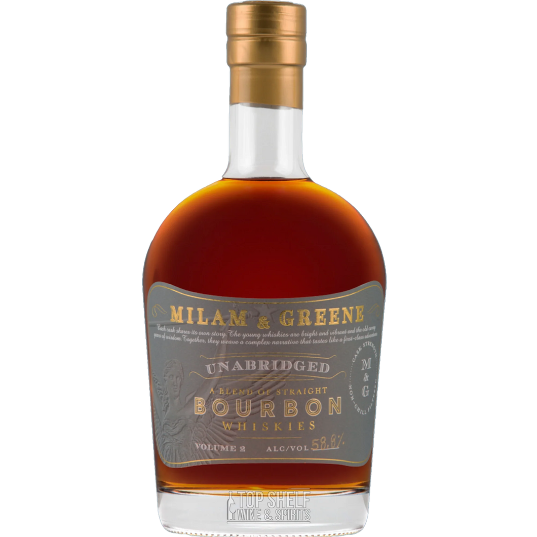 Milam and Greene Unabridged Series Straight Bourbon Vol 2