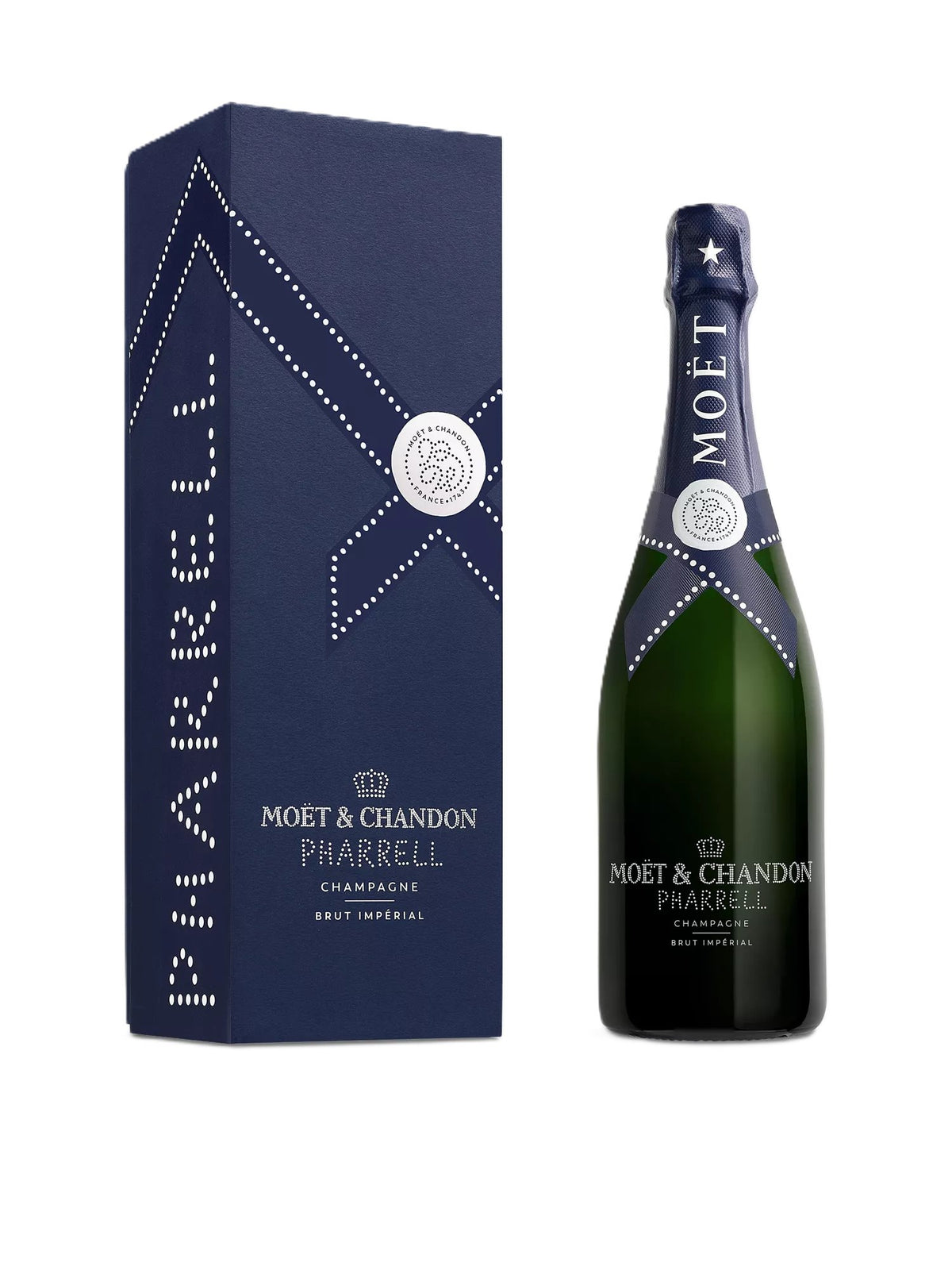 Moët & Chandon x Pharrell Williams Limited Edition Brut Impérial Blue Edition