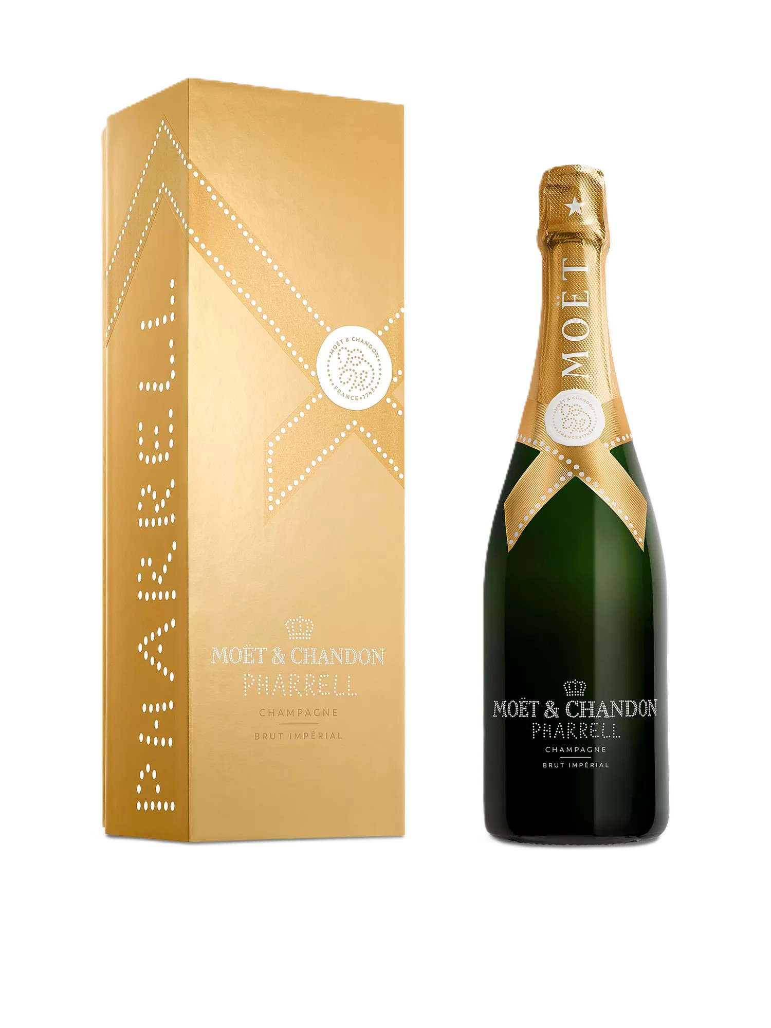 Moët & Chandon x Pharrell Williams Limited Edition Brut Impérial Gold Edition