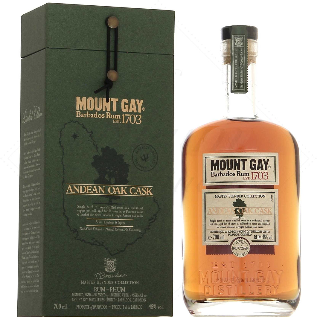 Mount Gay Rum Andean Oak Cask