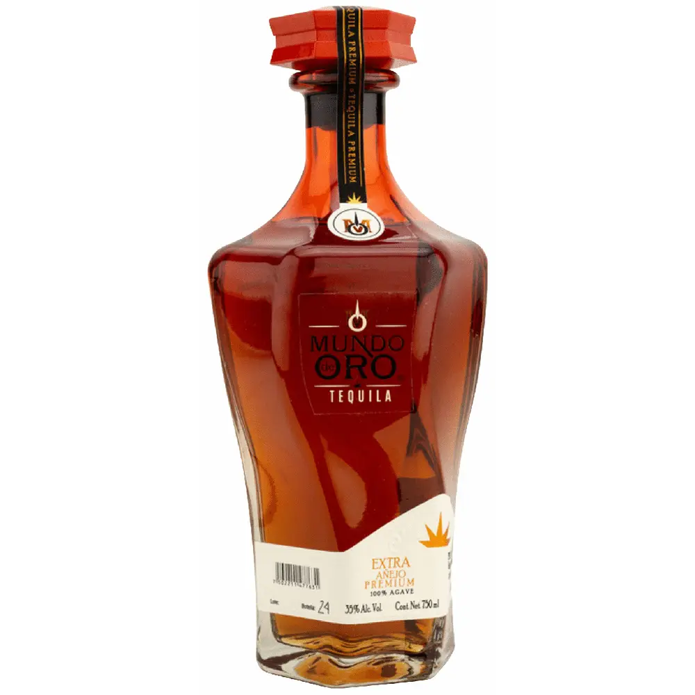 Mundo De Oro Tequila Extra Añejo