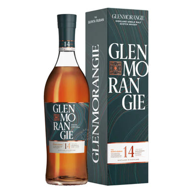 Discover Glenmorangie The Quinta Ruban 14 Years Old, a bold single malt aged in ruby port casks. Indulge in notes of chocolate, berries, and orange zest today.  